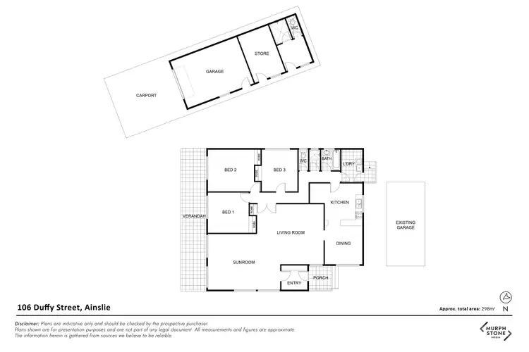 Floorplan of Homely house listing, 106 Duffy Street, Ainslie ACT 2602