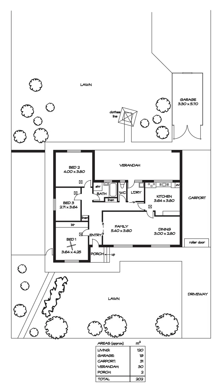 Floorplan of Homely house listing, 70 Northampton Crescent, Elizabeth East SA 5112
