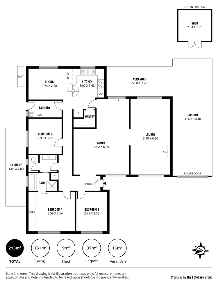 Floorplan of Homely house listing, 7 Warilda Crescent, Hallett Cove SA 5158