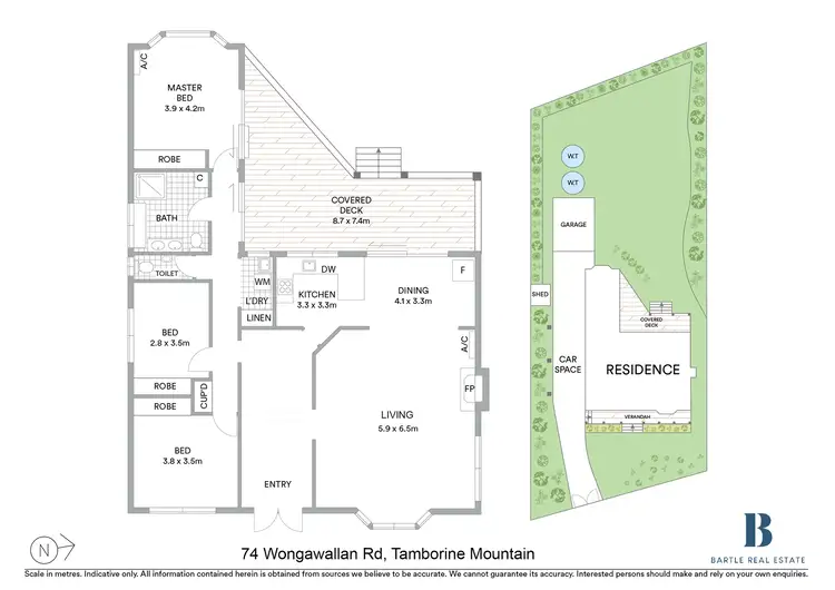 Floorplan of Homely house listing, 74 Wongawallan Road, Tamborine Mountain QLD 4272