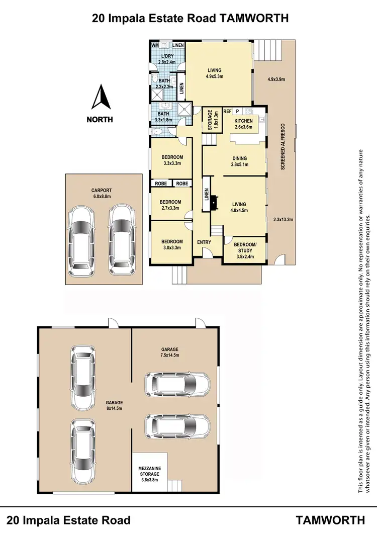 Floorplan of Homely rural property listing, 20 Impala Estate Road, Warral NSW 2340