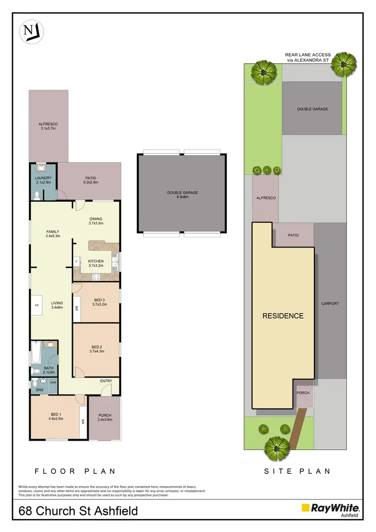 Floorplan of Homely house listing, 68 Church Street, Ashfield NSW 2131