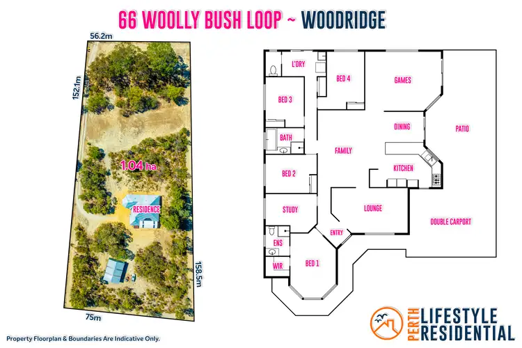 Floorplan of Homely house listing, 66 Woolly Bush Loop, Woodridge WA 6041