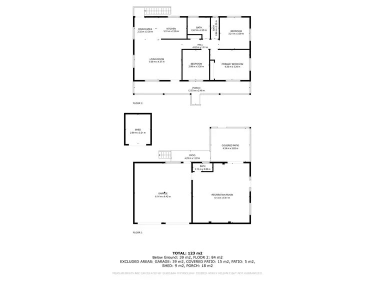 Floorplan of Homely house listing, 16 Richard Street, Caboolture QLD 4510