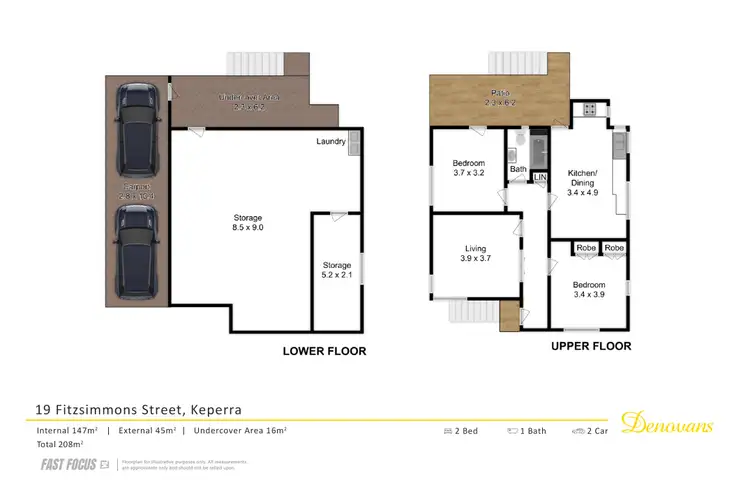 Floorplan of Homely house listing, 19 Fitzsimmons Street, Keperra QLD 4054