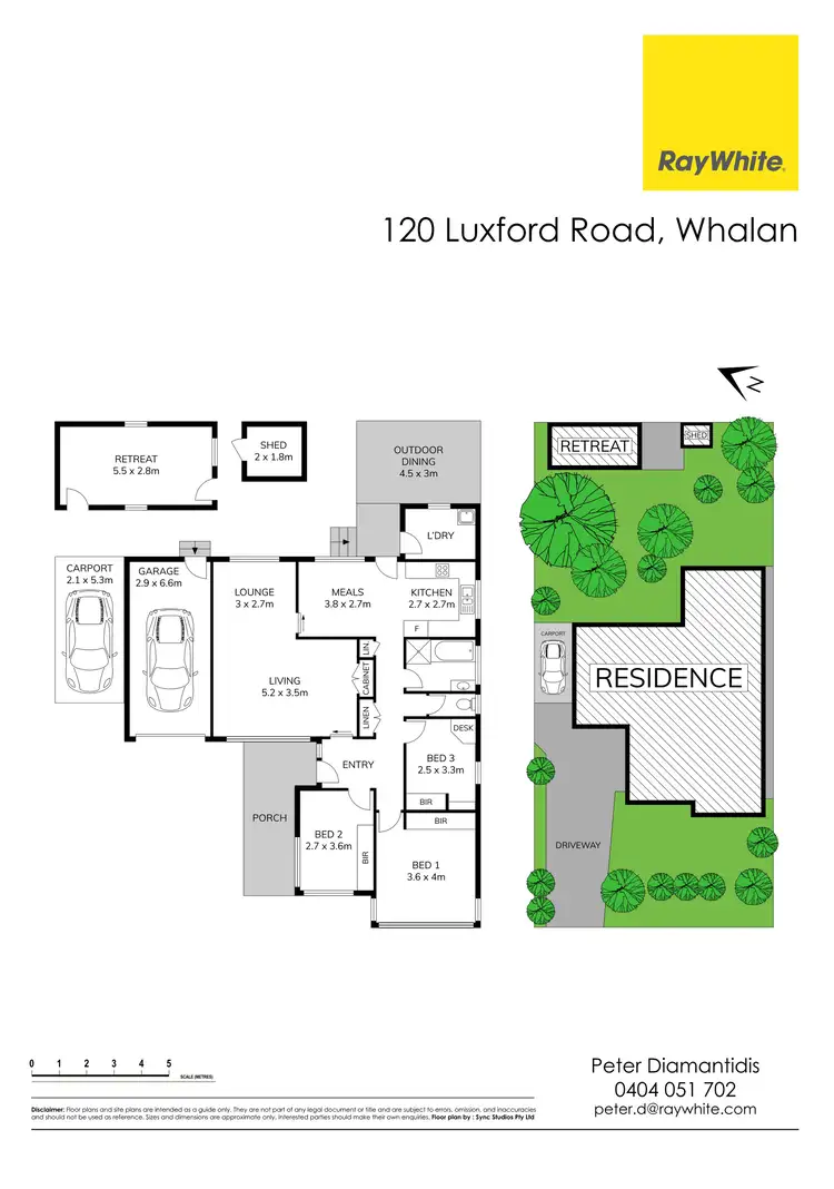 Floorplan of Homely house listing, 120 Luxford Road, Whalan NSW 2770