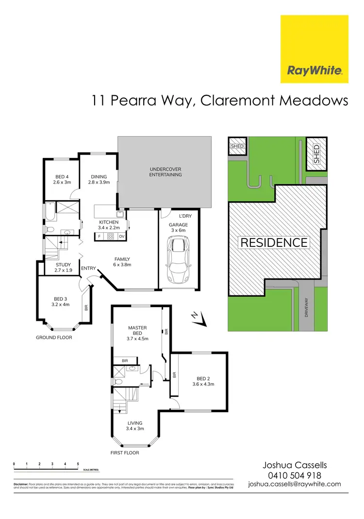 Floorplan of Homely house listing, 11 Pearra Way, Claremont Meadows NSW 2747