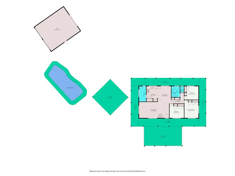 Floorplan of Homely house listing, 510 Glastonbury Road, The Palms QLD 4570