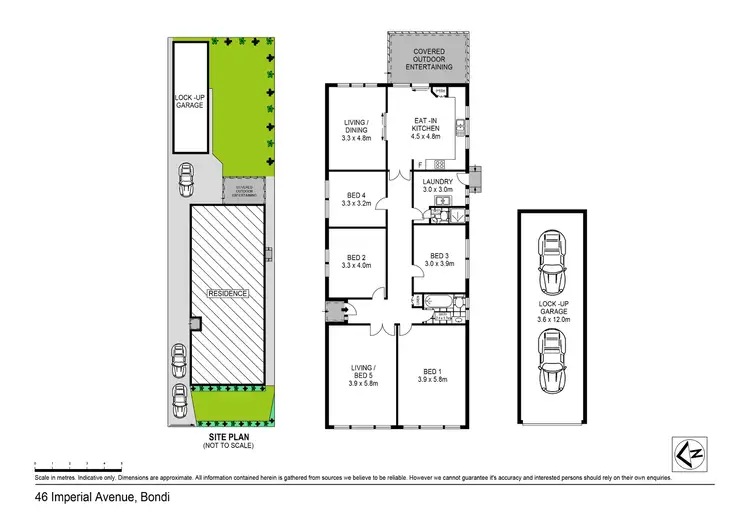 Floorplan of Homely house listing, 46 Imperial Avenue, Bondi NSW 2026