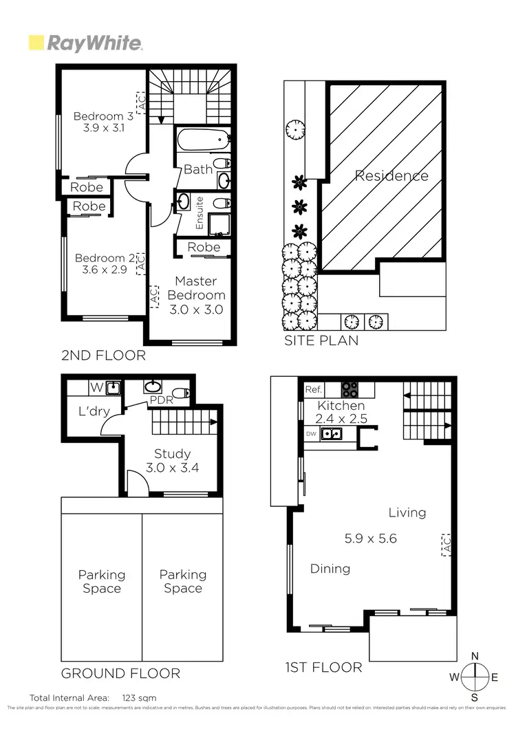 Floorplan of Homely townhouse listing, 5/15 Mullenger Road, Braybrook VIC 3019