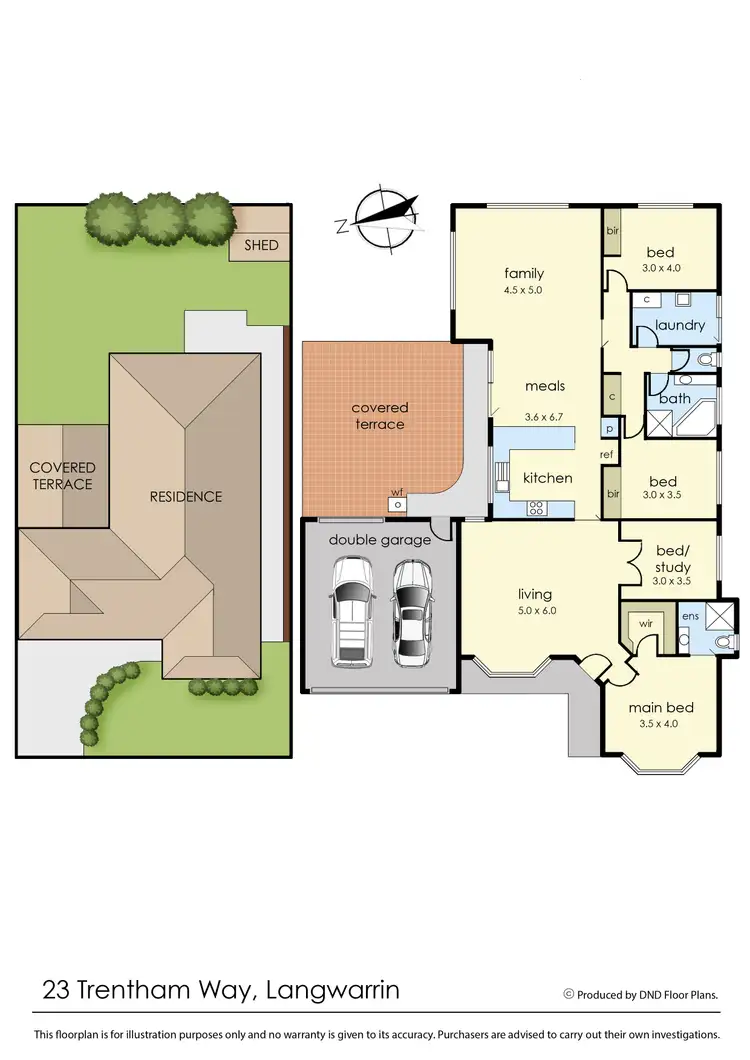 Floorplan of Homely house listing, 23 Trentham Way, Langwarrin VIC 3910