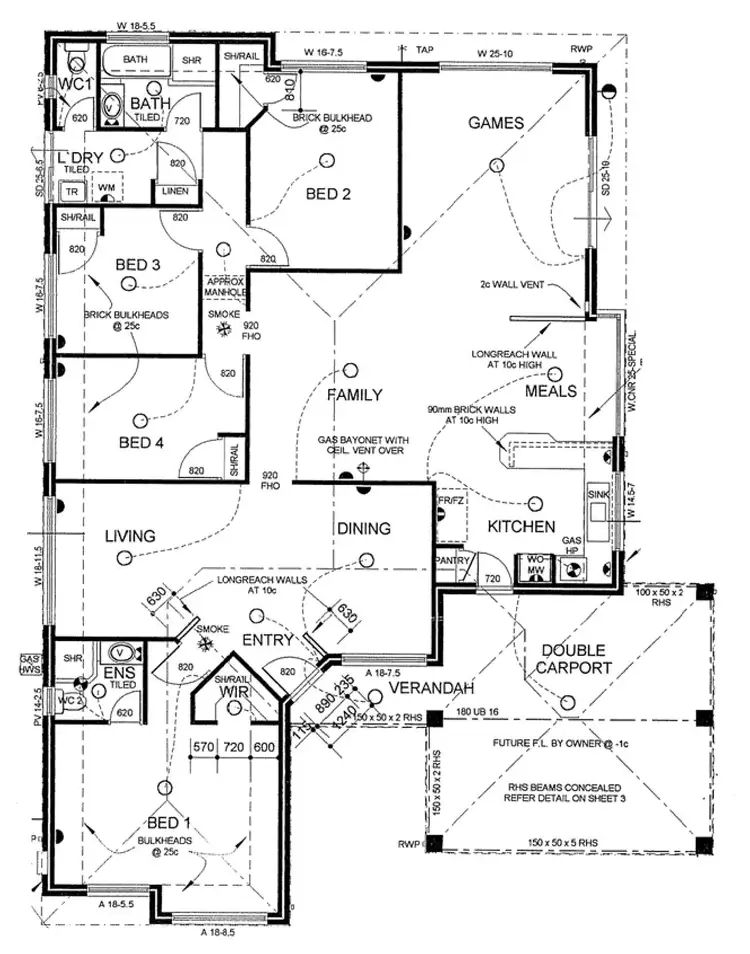 Floorplan of Homely house listing, 7 Mahogany Loop, Atwell WA 6164