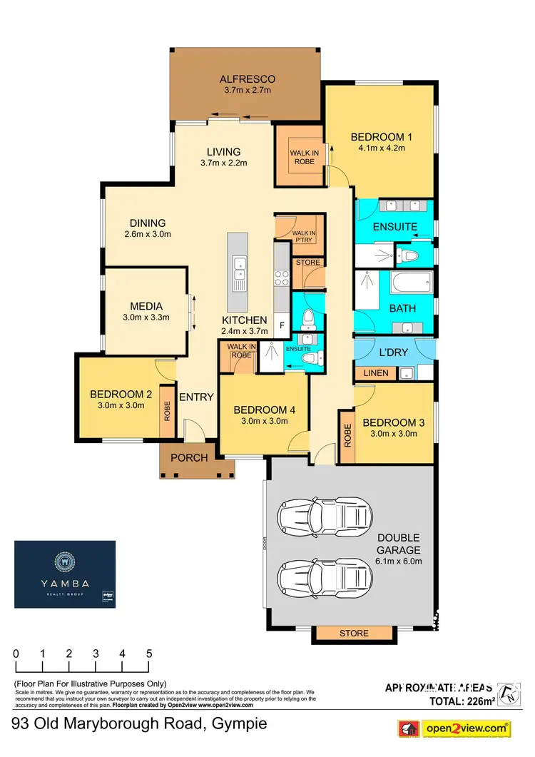Floorplan of Homely house listing, 93 Old Maryborough Road, Gympie QLD 4570