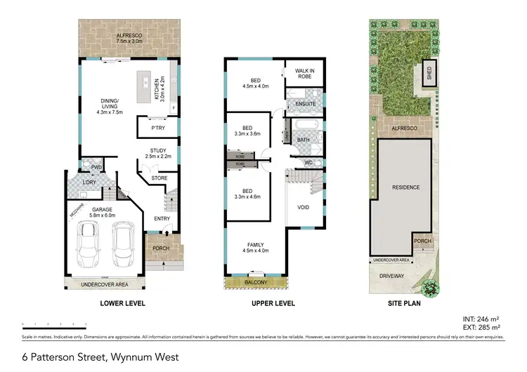 Floorplan of Homely house listing, 6 Patterson Street, Wynnum QLD 4178