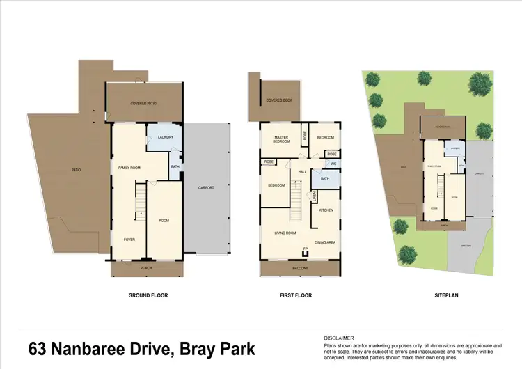 Floorplan of Homely house listing, 63 Nanbaree Drive, Bray Park QLD 4500