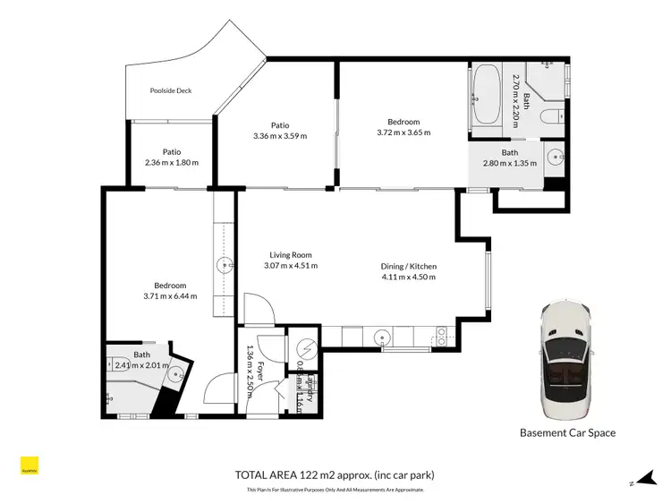 Floorplan of Homely apartment listing, 2/27-31 Davidson Street, Port Douglas QLD 4877
