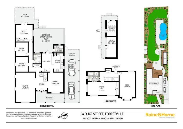 Floorplan of Homely house listing, 54 Duke Street, Forestville NSW 2087