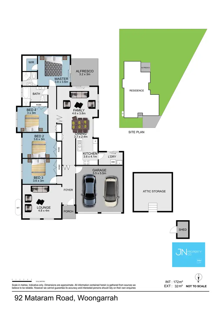 Floorplan of Homely house listing, 92 Mataram Road, Woongarrah NSW 2259