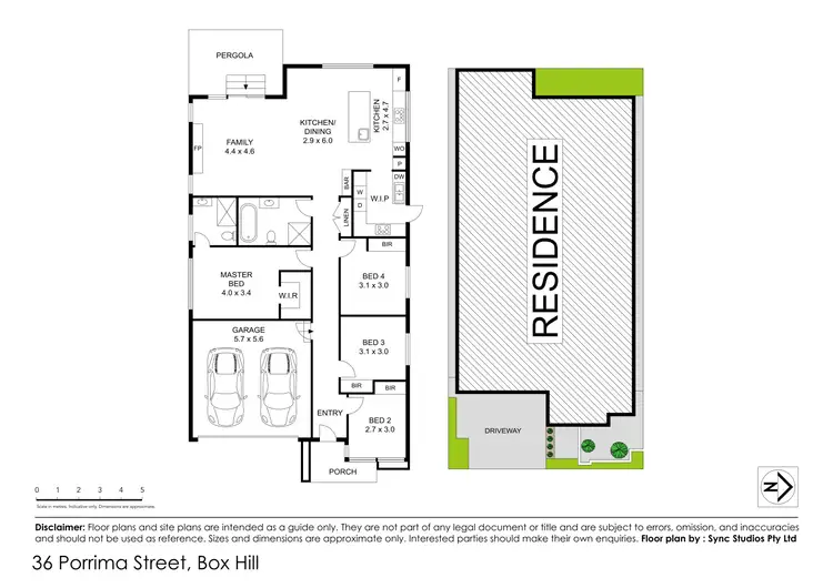Floorplan of Homely house listing, 36 Porrima Street, Box Hill NSW 2765