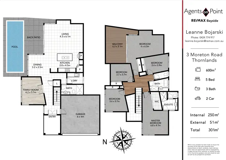 Floorplan of Homely house listing, 3 Moreton Road, Thornlands QLD 4164
