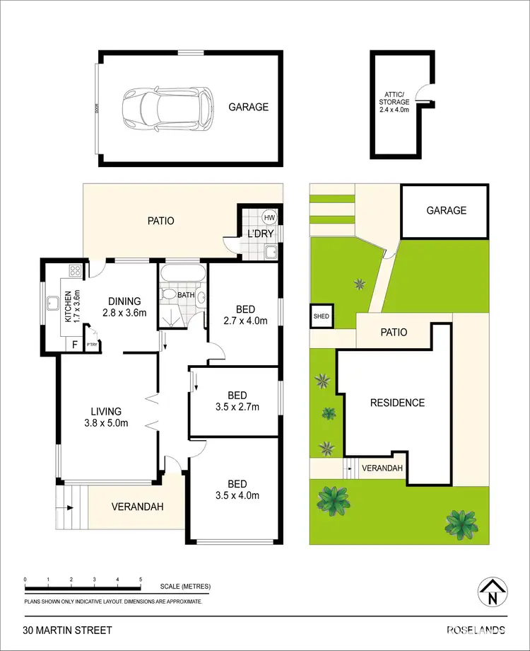 Floorplan of Homely house listing, 30 Martin Street, Roselands NSW 2196