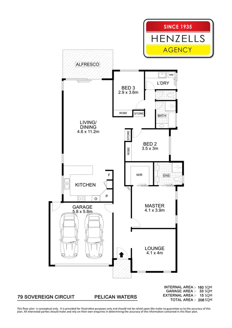 Floorplan of Homely house listing, 79 Sovereign Circuit, Pelican Waters QLD 4551