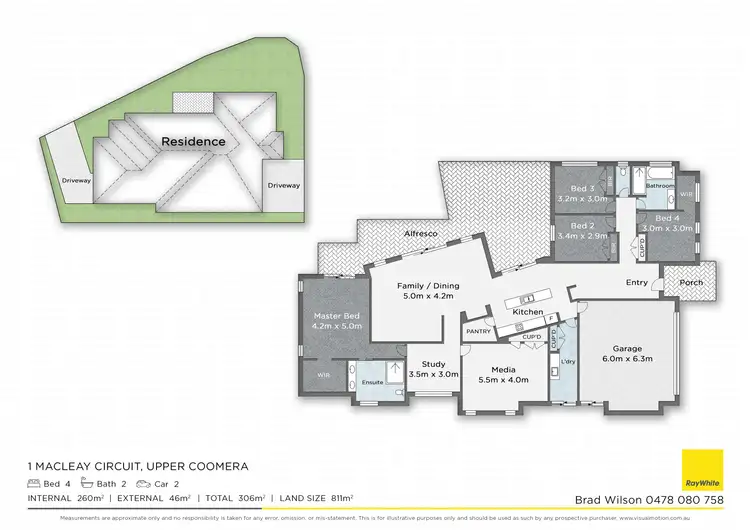 Floorplan of Homely house listing, 1 Macleay Circuit, Upper Coomera QLD 4209