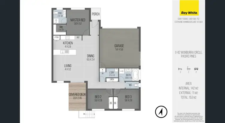 Floorplan of Homely house listing, 98 Aldgate Crescent, Pacific Pines QLD 4211