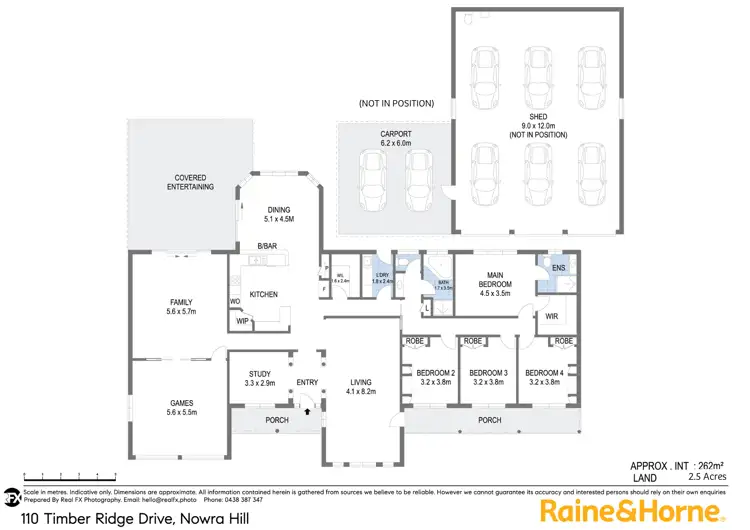Floorplan of Homely house listing, 110 Timber Ridge Drive, Nowra Hill NSW 2540
