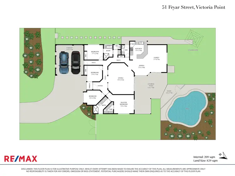 Floorplan of Homely house listing, 51 Fryar Street, Victoria Point QLD 4165