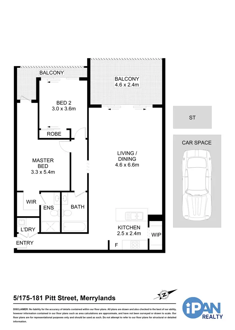 Floorplan of Homely apartment listing, 5/175-181 Pitt Street, Merrylands NSW 2160
