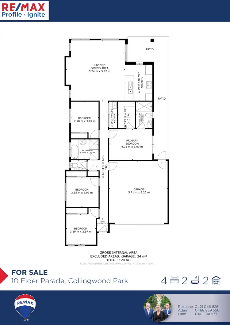 Floorplan of Homely house listing, 10 Elder Parade, Collingwood Park QLD 4301