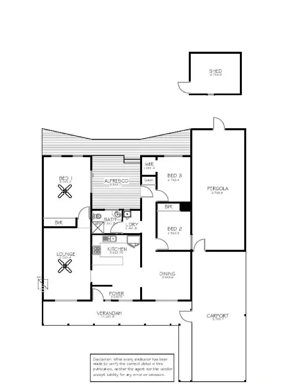 Floorplan of Homely house listing, 7A Ocean Avenue, Port Lincoln SA 5606
