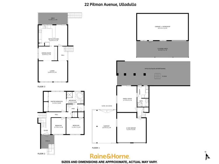 Floorplan of Homely house listing, 22 Pitman Avenue, Ulladulla NSW 2539