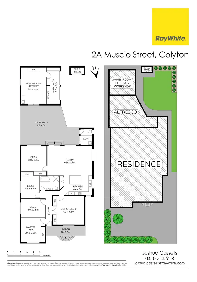 Floorplan of Homely house listing, 2A Muscio Street, Colyton NSW 2760