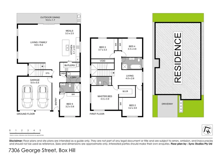 Floorplan of Homely house listing, 267 George Street, Box Hill NSW 2765