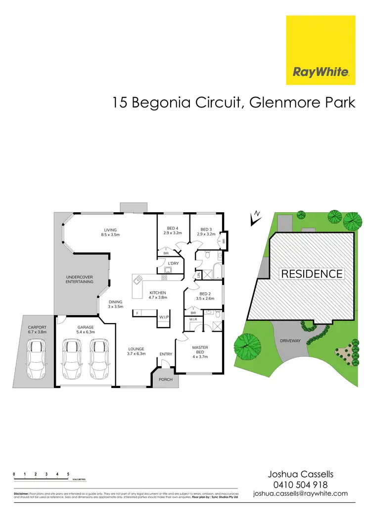 Floorplan of Homely house listing, 15 Begonia Court, Glenmore Park NSW 2745