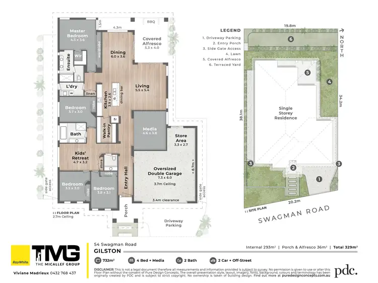 Floorplan of Homely house listing, 54 Swagman Road, Gilston QLD 4211