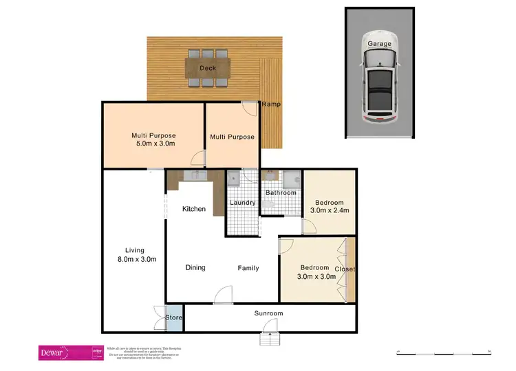 Floorplan of Homely house listing, 14 Hillcrest Avenue, Caboolture QLD 4510
