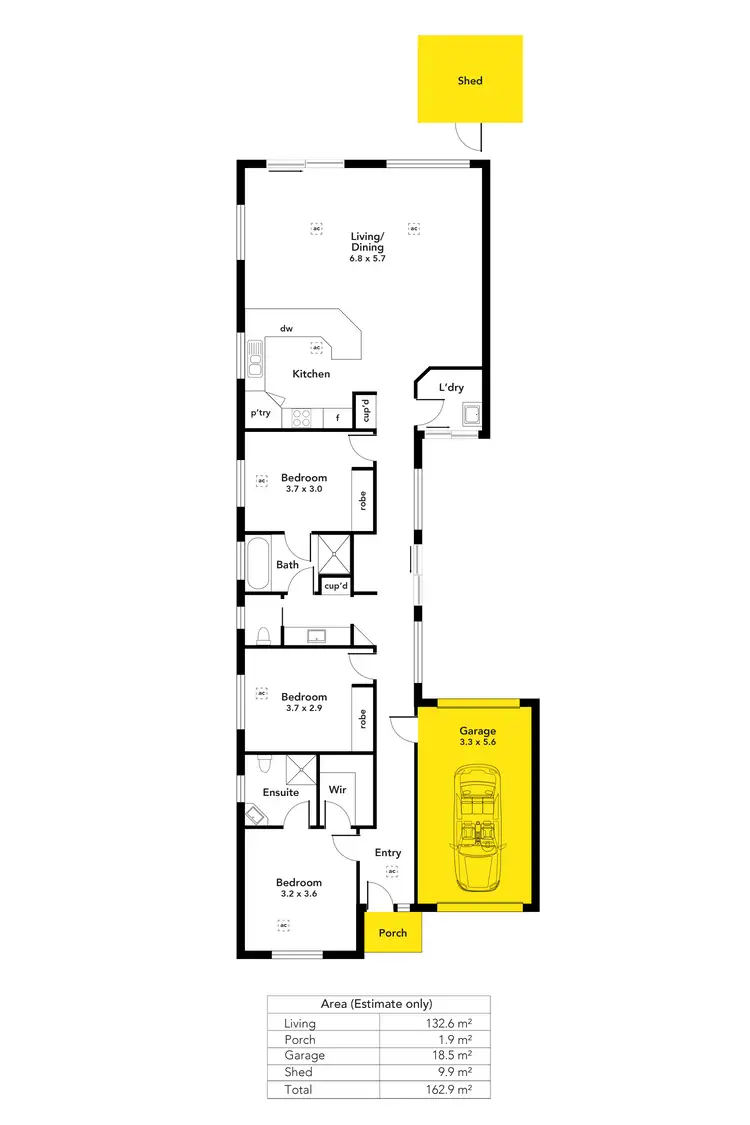 Floorplan of Homely house listing, 24 Britton Street, West Richmond SA 5033