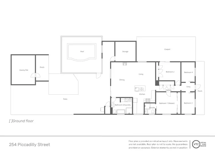 Floorplan of Homely house listing, 254 Piccadilly Street, Piccadilly WA 6430