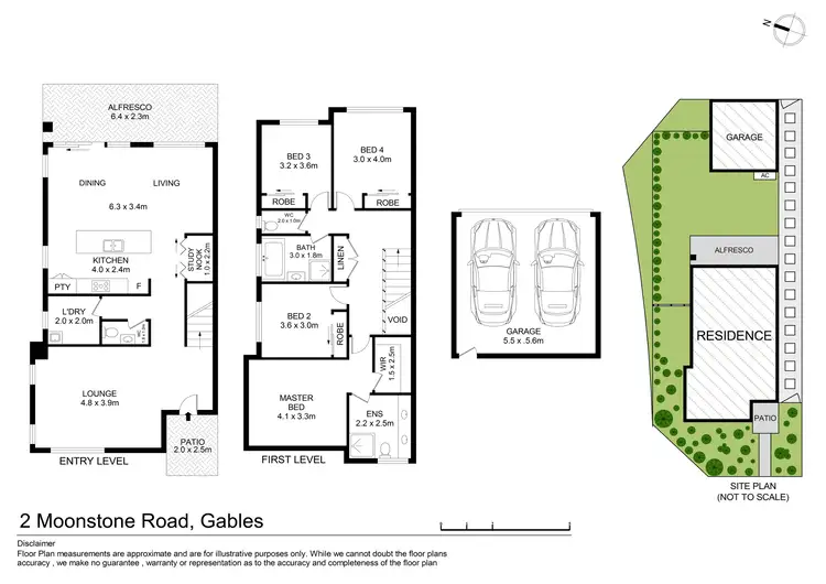 Floorplan of Homely house listing, 2 Moonstone Road (The Gables), Box Hill NSW 2765