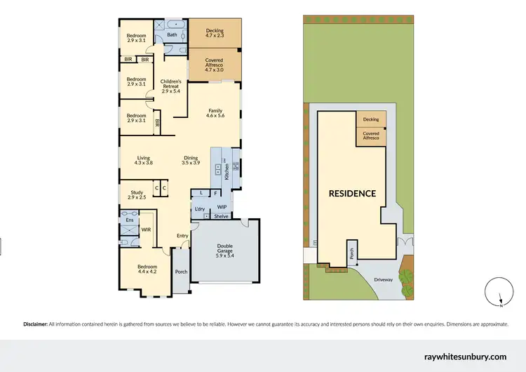 Floorplan of Homely house listing, 13 Vancleve Crescent, Gisborne VIC 3437