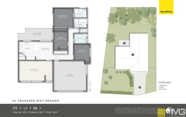 Floorplan of Homely house listing, 22 Crusader Way, Nerang QLD 4211