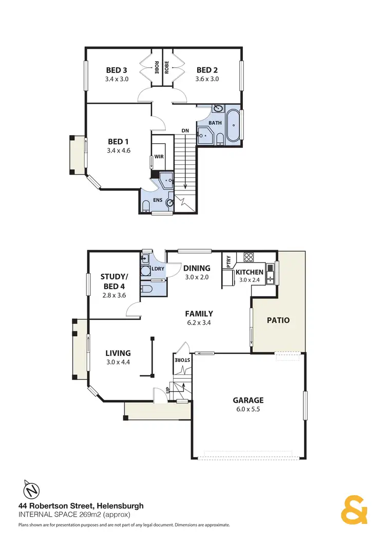 Floorplan of Homely house listing, 44 Robertson Street, Helensburgh NSW 2508