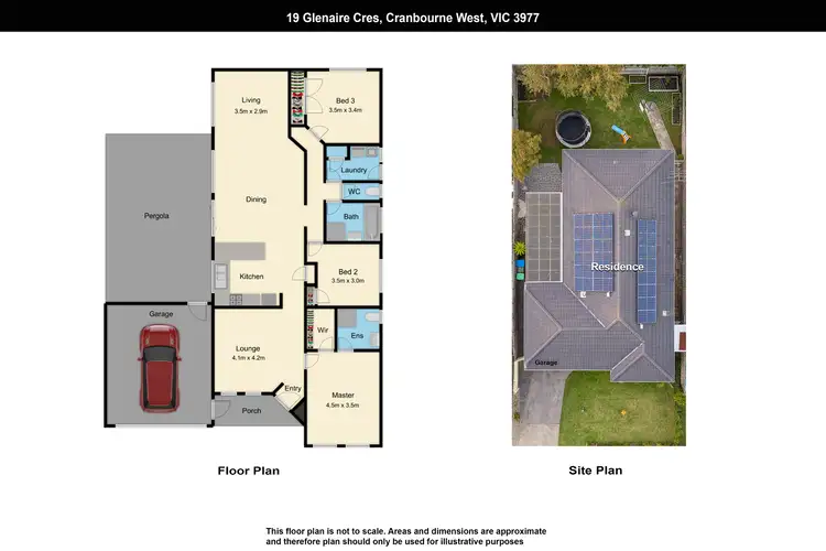 Floorplan of Homely house listing, 19 Glenaire Cres, Cranbourne West VIC 3977
