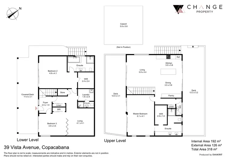 Floorplan of Homely house listing, 39 Vista Avenue, Copacabana NSW 2251