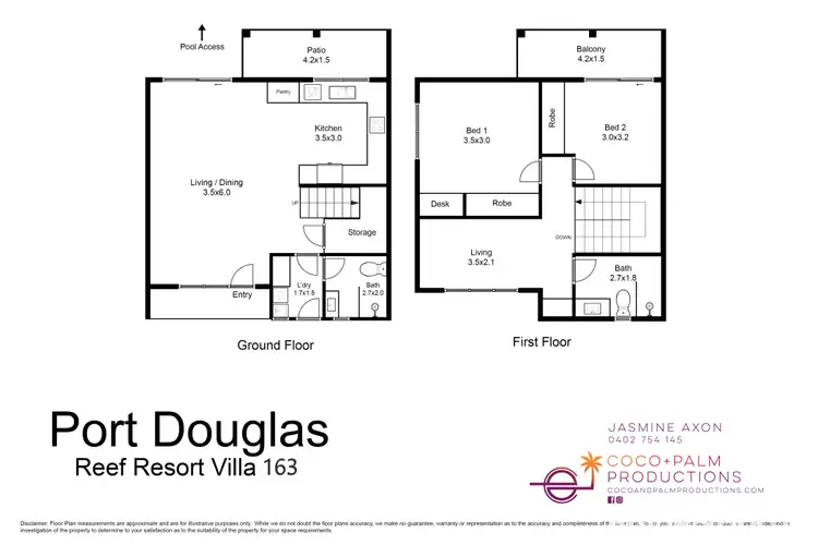 Floorplan of Homely unit listing, 19/5-9 Escape Street (163 REEF TERRACES ON ESCAPE), Port Douglas QLD 4877