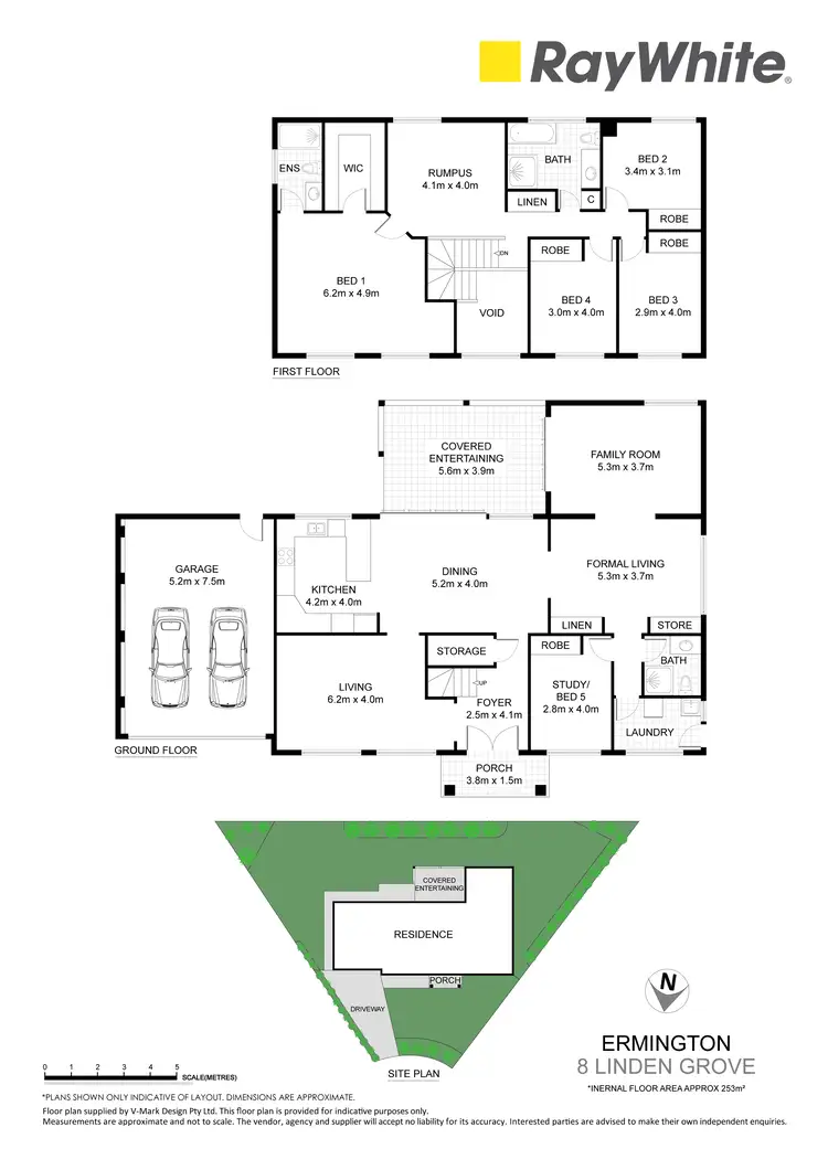 Floorplan of Homely house listing, 8 Linden Grove, Ermington NSW 2115