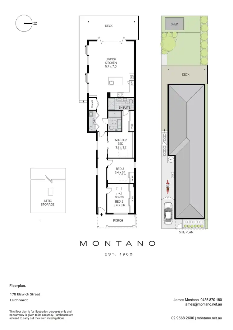Floorplan of Homely house listing, 178 Elswick Street, Leichhardt NSW 2040